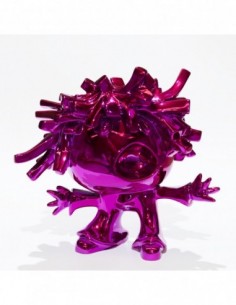 El Pelusa. Técnica mixta sobre resina pintadas con técnica al vacío de Xavi Carbonell. Colección EL PELUSA