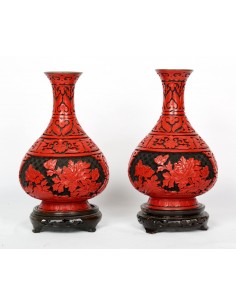 Pareja de Jarrones de...
