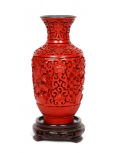 Jarrón de Laca de Cinabrio. 2