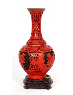 Jarrón de Laca de Cinabrio... 2