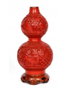 Jarrón de Calabaza de Laca...