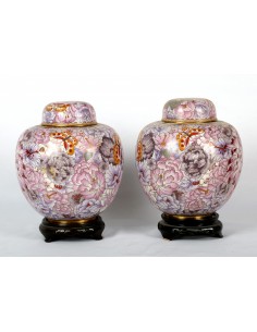 Pareja de Bomboneras de...