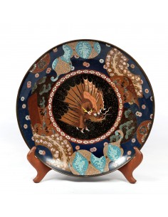 Gran Plato de Cloisonné.