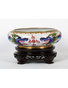 Cuenco de Cloisonné.