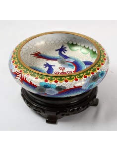 Cuenco de Cloisonné. 2