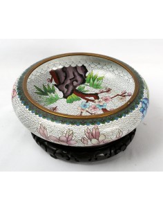 Cuenco de Cloisonné. 2