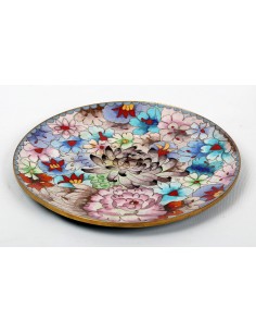 Plato de Cloisonné. 2