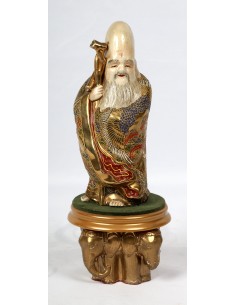 Sabio de porcelana japonesa...