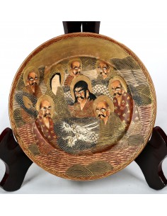 Plato de porcelana japonesa.
