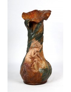 Jarrón Art Déco de terracota. 2