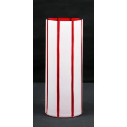 Jarrón de cristal de Murano.