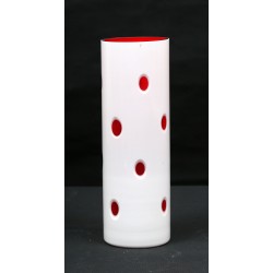 Jarrón de cristal de Murano.