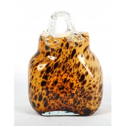 Bolso de cristal de Murano.