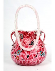 Bolso de cristal de Murano...