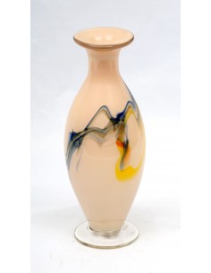 Jarrón de cristal de Opalina. 2