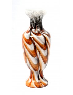 Jarrón de cristal de Opalina. 2