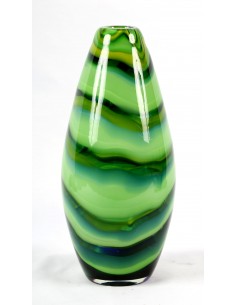 Jarrón de cristal de Murano.