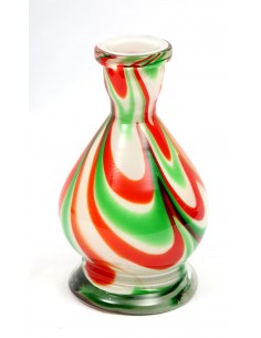 Jarrón de cristal de Murano.