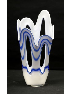 Jarrón de cristal de Murano.