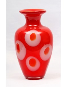 Jarrón de cristal de Murano.