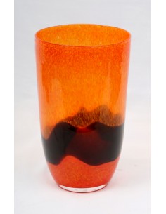 Jarrón de cristal de Murano.