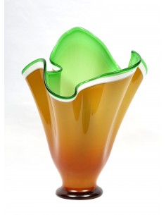 Jarrón de cristal de Murano...