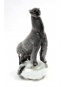 Pantera de cristal de Murano. 2