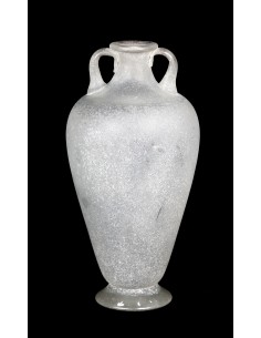 Ánfora de cristal de Murano.