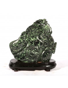 Buda de piedra Zoisita. 2