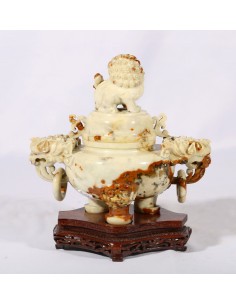 Incensario de piedra Jaspe. 2