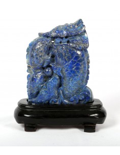 Figura de piedra Lapislázuli.