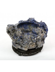 Cuenco de piedra Lapislázuli. 2