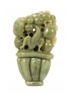 Figura de piedra Jade.