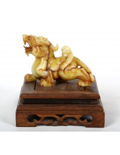 Figura de Felino de piedra...