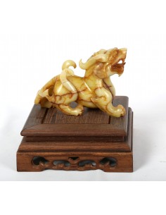 Figura de Felino de piedra... 2