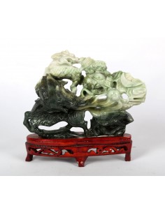 Figura de piedra Jade.