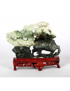 Figura de piedra Jade. 2